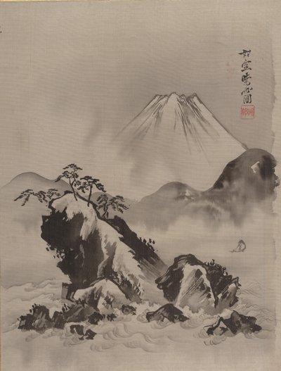 Mont Fuji, vers 1887 - Kawanabe Kyosai