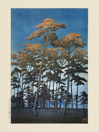 Le parc Hikawa à Omiya (1930) par Kawase Hasui et Watanabe Shozaburo - Kawase Hasui