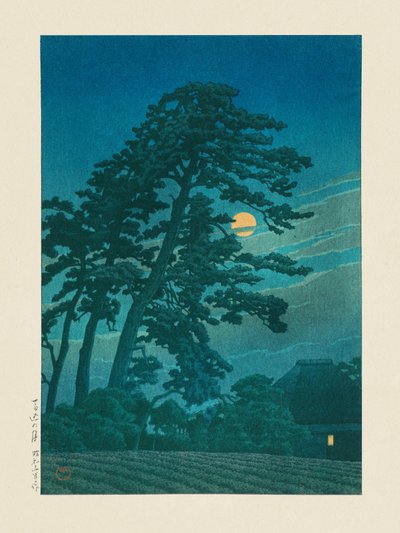 La Lune à Magome - Kawase Hasui