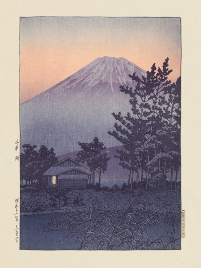 Yamanakako (Lac Yamanaka) (1936) - Kawase Hasui