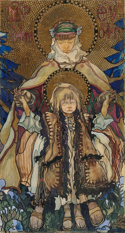 La Madone Hutsule - Kazimierz Sichulski