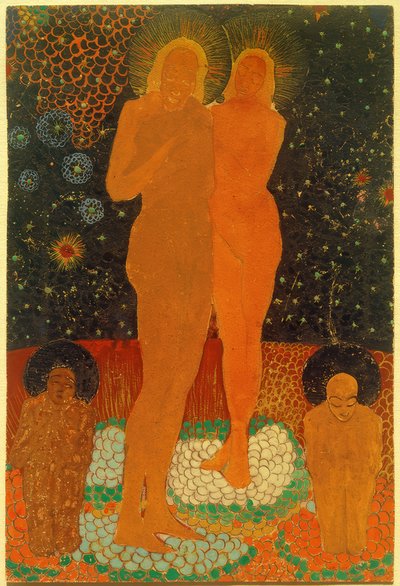 Adam et Ève - Kazimir Severinovich Malevich