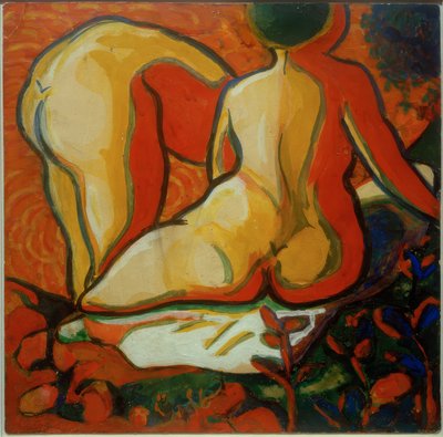 Baigneuse vue de dos - Kazimir Severinovich Malevich