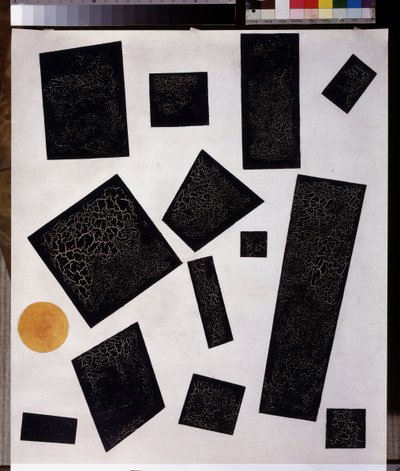 Composition de suprématisme - Kazimir Severinovich Malevich