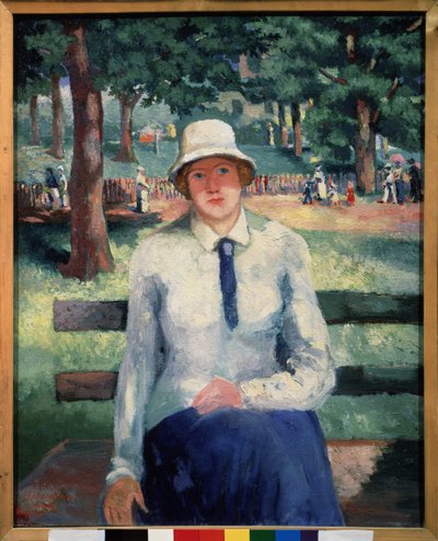 Femme au chômage - Kazimir Severinovich Malevich
