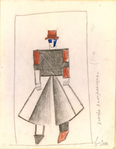 Fossoyeur. Conception de costume pour l