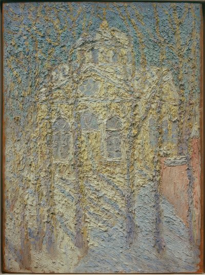 Église, vers 1906 - Kazimir Severinovich Malevich