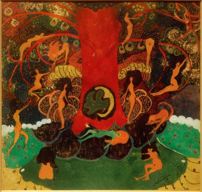 Arbre de vie et dryades - Kazimir Severinovich Malevich
