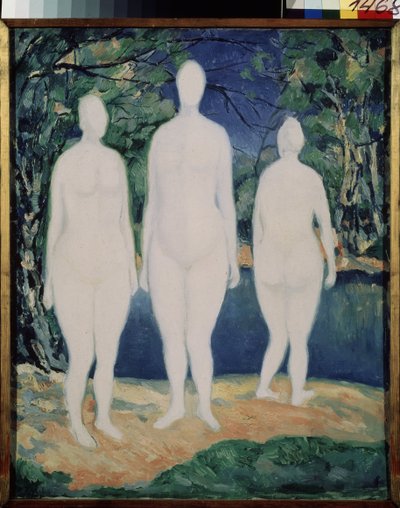 Les baigneurs - Kazimir Severinovich Malevich