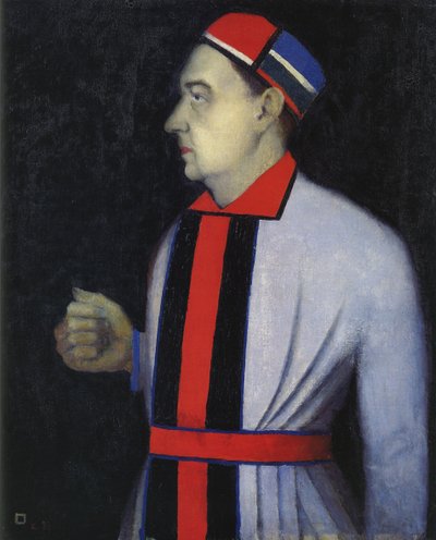 Portrait de Nikolaï Pougine, 1933 - Kazimir Severinovich Malevich