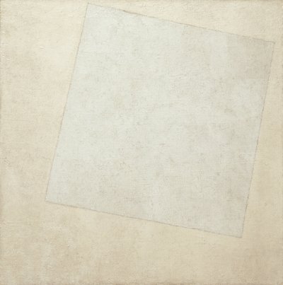 Composition suprématiste : Blanc sur Blanc - Kazimir Severinovich Malevich