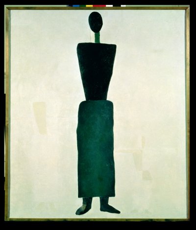 Figure féminine suprématiste, 1928-32 - Kazimir Severinovich Malevich