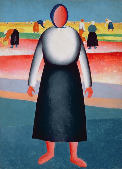 La moisson, étude pour une peinture, 1928-32 - Kazimir Severinovich Malevich