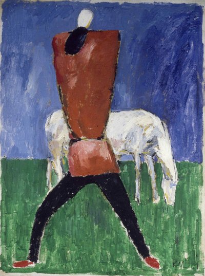 Le cheval blanc et l