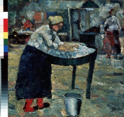Une blanchisseuse - Kazimir Severinovich Malevich