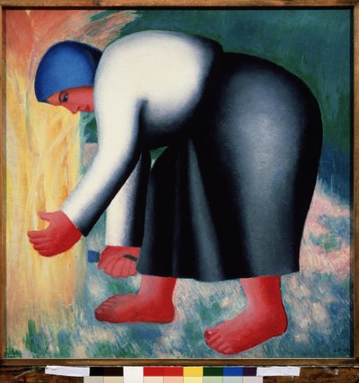 Une faucheuse - Kazimir Severinovich Malevich
