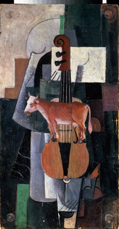 Vache et violon - Kazimir Severinovich Malevich