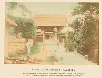 Entrée du temple de Kamakura - Kazumasa Ogawa
