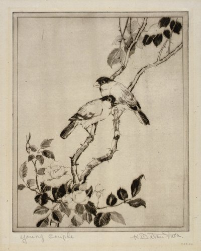 Jeune couple - Kazuo Matsubara
