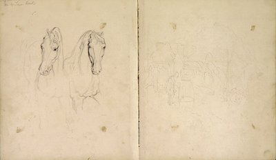 Carnet de croquis pour le 
