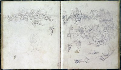 Carnet de croquis pour le 