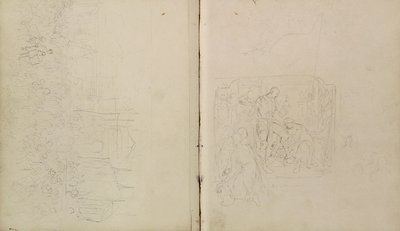 Carnet de croquis pour le 