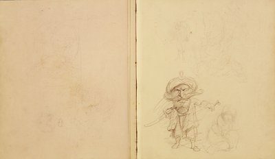 Carnet de croquis pour le 