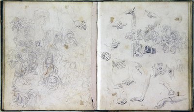 Carnet de croquis pour le 