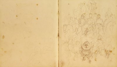 Carnet de croquis pour le 