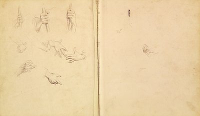 Carnet de croquis pour le 