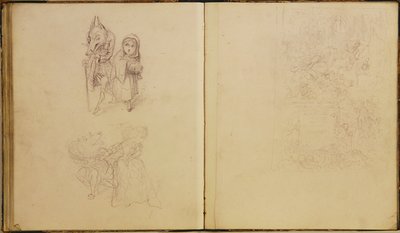 Carnet de croquis pour le 