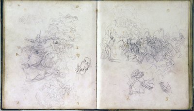 Carnet de croquis pour le 