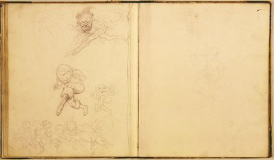 Carnet de croquis pour le 
