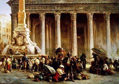 Le charlatan de la Piazza Rotondo, Rome - Keeley Halswelle
