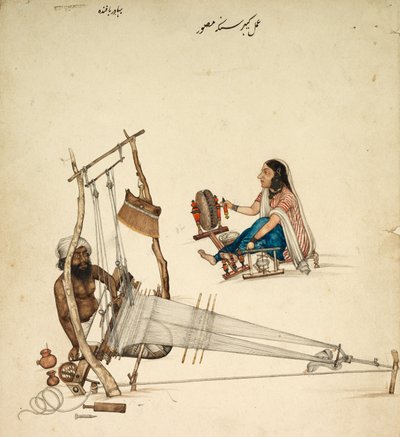 Tissage et Filage, c. 1860 - Kehar Singh