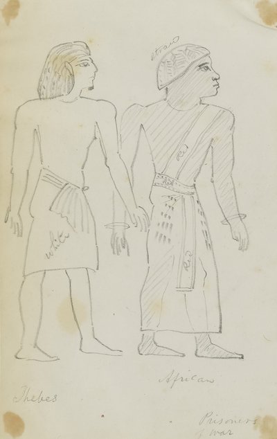 Prisonniers de guerre (égyptiens et africains) - Kellogg, Miner Kilbourne