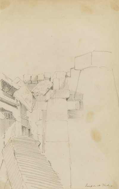 Temple de Thèbes, Égypte - Kellogg, Miner Kilbourne