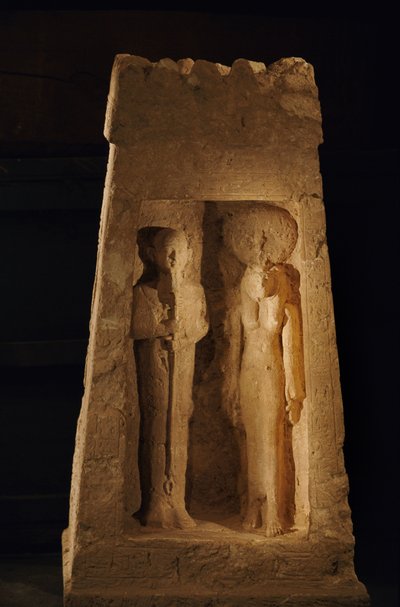 Un sanctuaire autonome, un naos, de Ptah et Sekhmet, Nouvel Empire, 2002 - Kenneth Garrett