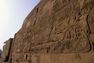 Égypte; mm6741; bataille de Qadesh, Ramsès II, temple de Karnak - Kenneth Garrett