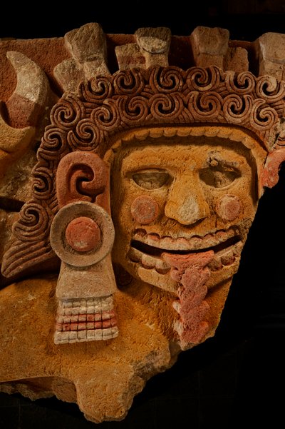 Les plus grands Aztèques ; MM7677 ; Mexico ; Mexique ; NMAH ; Tenochtitlan ; Aztèque ; Tombe d