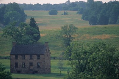 Parc du champ de bataille de Manassas, Hôpital de Stone House, champ d
