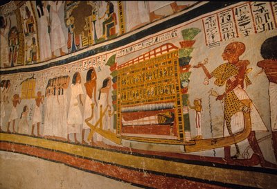 Tombe de Roy; cortège funèbre; 18e dynastie. Vallée des Nobles; Thèbes; Égypte; Nouvel Empire - Kenneth Garrett