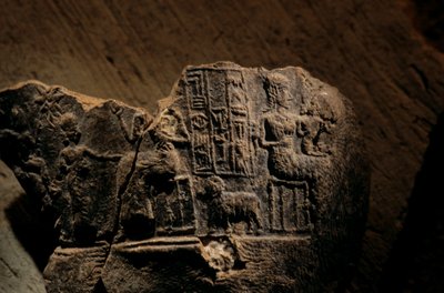 Urkesh, Empire Hourrite, Syrie, 2400 av. J.-C., Giorgio Buccellati, impression de sceau en argile, 2004 - Kenneth Garrett