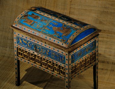 Coffre en bois; tombe de Yuya; Thuya; KV 46 - Kenneth Garrett