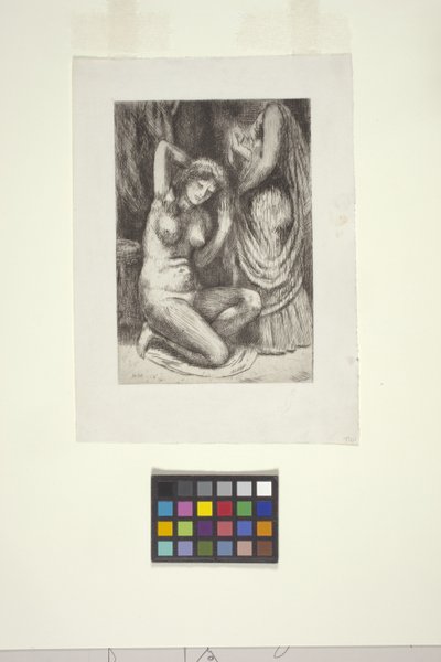 Nu accroupi et nu debout - Kenneth Hayes Miller