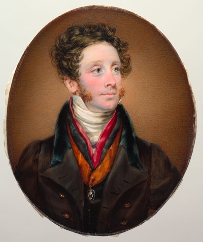 Portrait de John Francis Miller Erskine, Comte de Mar et Comte de Kellie, 1825 - Kenneth Macleay