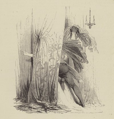 Othello tuant Desdémone, Acte IV, Scène II - Kenny Meadows