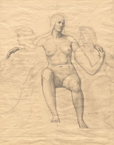 Figures Féminines Allégoriques - Kenyon Cox