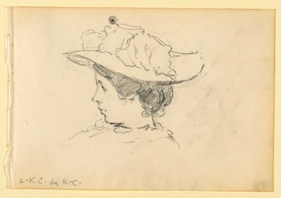 Portrait de Louise King Cox - Kenyon Cox