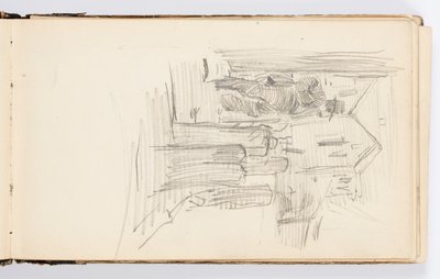 Page de carnet de croquis - Kenyon Cox